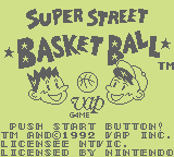 Super Street Basketball (GB)   © Vap 1992    1/3