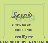 Legend (1991) (GB)   © Quest 1991    1/3