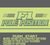F1 Pole Position (GB)   © Ubisoft 1992    1/3
