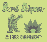 Bomb Disposer (GB)   © Sachen 1993    1/3