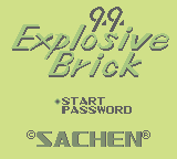 Explosive Brick (GB)   © Sachen 1994    1/3