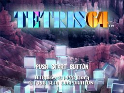 Tetris 64 (N64)   © SETA 1998    1/3