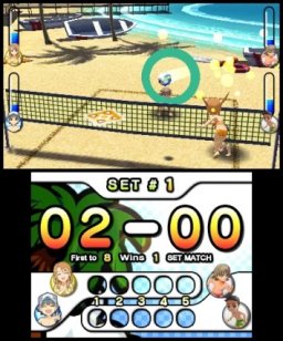 Super Strike Beach Volleyball (3DS)   © Natsume 2012    2/3
