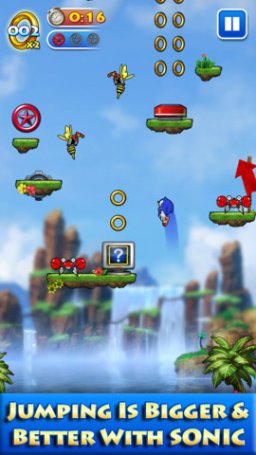 Sonic Jump (IP)   © Sega 2012    1/3