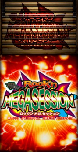 Rock'n Megasession (ARC)   © Jaleco 1999    1/3