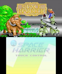 3D Space Harrier (3DS)   © Sega 2012    1/3