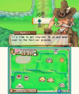Harvest Moon: A New Beginning   © Marvelous AQL 2012   (3DS)    1/6