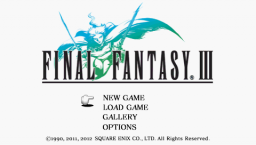 Final Fantasy III (2006) (PSP)   © Square Enix 2012    7/10