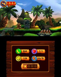 Donkey Kong Country Returns 3D (3DS)   © Nintendo 2013    2/5