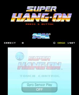 3D Super Hang-On (3DS)   © Sega 2013    1/3