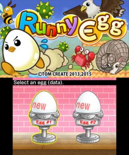 Runny Egg (3DS)   © Tom Create 2013    1/3