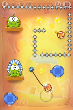 Cut The Rope: Time Travel (IP)   © ZeptoLab 2013    4/5