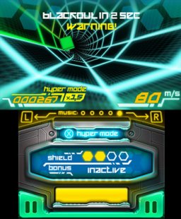 SpeedX 3D: Hyper Edition (3DS)   © Gamelion 2013    1/3