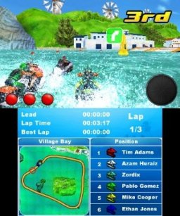 Aqua Moto Racing 3D (3DS)   © Zordix 2013    2/3