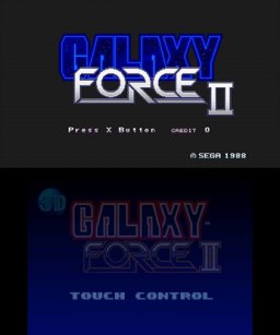 3D Galaxy Force II (3DS)   © Sega 2013    1/3