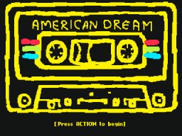 American Dream (2013) (OU)   © Distractionware 2013    1/3