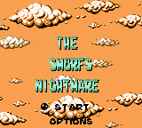 The Smurfs' Nightmare (GBC)   © Infogrames 1999    1/3