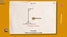 Simply HangMan (X360)   © BBQ Games 2009    2/3