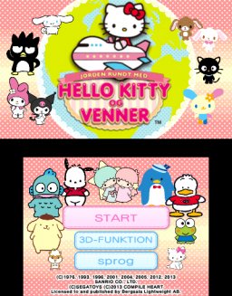 Around The World With Hello Kitty & Friends (3DS)   © Compile Heart 2012    1/3