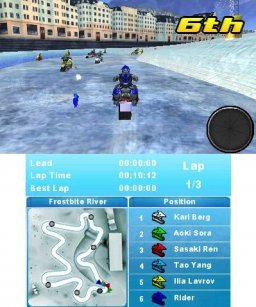 Snow Moto Racing 3D (3DS)   © Zordix 2013    1/3