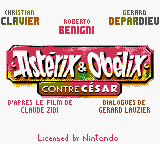 Astrix & Obelix Take On Caesar (GBC)   © Cryo Interactive 2000    1/3