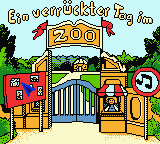 Benjamin Blumchen: Ein verruckter Tag Im Zoo (GBC)   © Kiddinx 2001    1/3