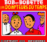 Bob Et Bobette: Les Dompteurs Du Temps (GBC)   © Infogrames 2001    1/3