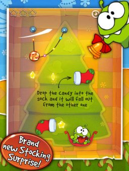 Cut The Rope: Holiday Gift (IPD)   © Chillingo 2010    2/3