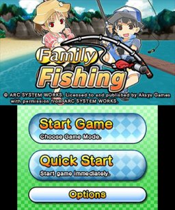 Family Fishing (3DS)   © Aksys Games 2014    1/3