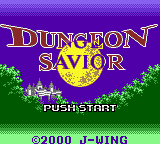 Dungeon Savior (GBC)   © J-Wing 2000    1/3