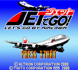 Jet De Go!: Let's Go By Airliner (GBC)   © Altron 2000    1/3
