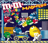 M&M's Mini Madness (GBC)   © JoWooD 2000    1/3