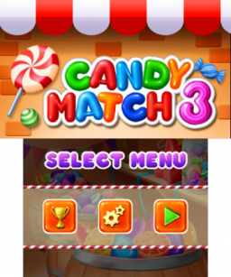 Candy Match 3 (3DS)   © BigBen 2014    1/3