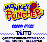 Monkey Puncher (GBC)   © Evolution Entertainment 2000    1/3