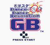 Oha Star Dance Dance Revolution GB (GBC)   © Konami 2001    1/3