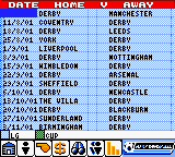 Player Manager 2001 (GBC)   © THQ 2001    3/3