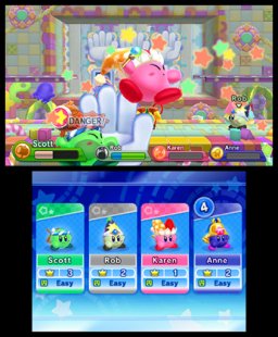 Kirby Fighters Deluxe (3DS)   © Nintendo 2014    1/3