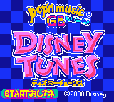 Pop'n Music GB: Disney Tunes (GBC)   © Konami 2000    1/3