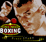 Prince Naseem Boxing (GBC)   © THQ 2001    1/3