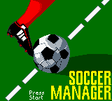 Soccer Manager (GBC)   © Acclaim 2000    1/3