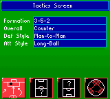 Soccer Manager (GBC)   © Acclaim 2000    2/3