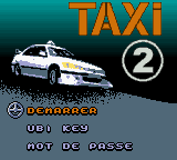 Taxi 2 (GBC)   © Ubisoft 2000    1/3
