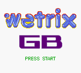 Wetrix GB (GBC)   © Infogrames 1999    1/3