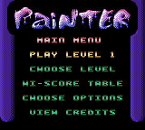 Painter (GBC) &nbsp; &copy; Datel 2001 &nbsp;  1/3