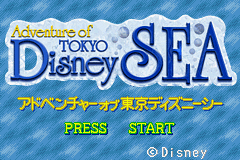 Adventure Of Tokyo Disney Sea (GBA)   © Konami 2001    1/3