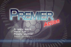 Premier Action Soccer (GBA)   © East Entertainment 2006    1/3