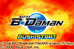 Battle B-Daman (GBA)   © Atlus 2004    1/3