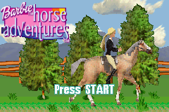 Barbie Horse Adventures: The Big Race (GBA)   © VU Games 2003    1/3