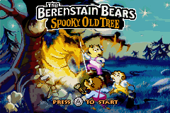 The Berenstain Bears And The Spooky Old Tree (GBA)   © Namco 2005    1/3