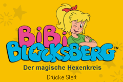 Bibi Blocksberg: Der Magische Hexenkreis (GBA) &nbsp; &copy; Kiddinx 2005 &nbsp;  1/3
